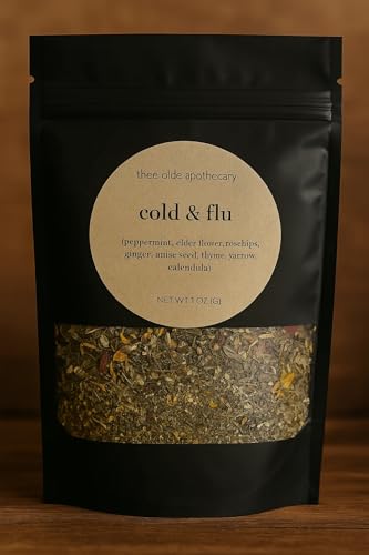 Cold & Flu Tea Blend, 1 oz, Thee Olde Apothecary