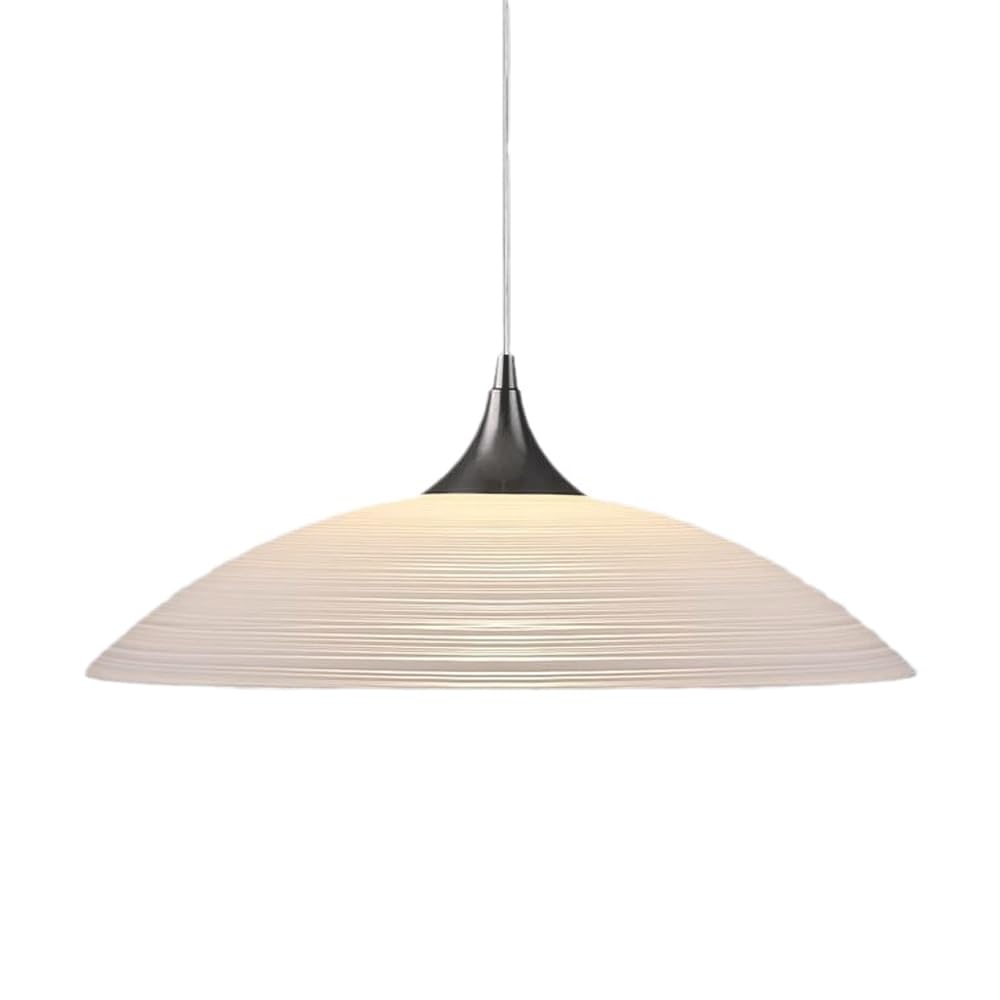 Lampe suspendue en verre LYGXWJFC, luminaire créatif E27 idéal pour sublimer une table de salon - 8