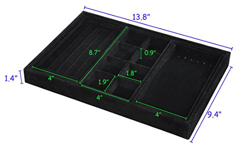 Origia Drawer Organizer 4 In One Stackable Jewelry Accessary Tray Display Storage #TOP2