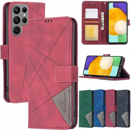Étui cuir Samsung Galaxy S26 Edge chic à fermeture magnétique