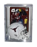 Arch Manning Card with Texas Longhorns Pocket Pro Size Football Helmet Shadow Box