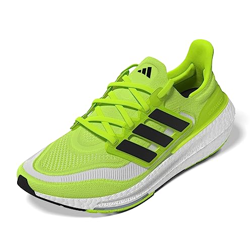 Image of adidas Ultraboost Light, Shoes-Low (Non Football) Unisex-Adult, Lucid Lemon Core Black Crystal White, 7 UK