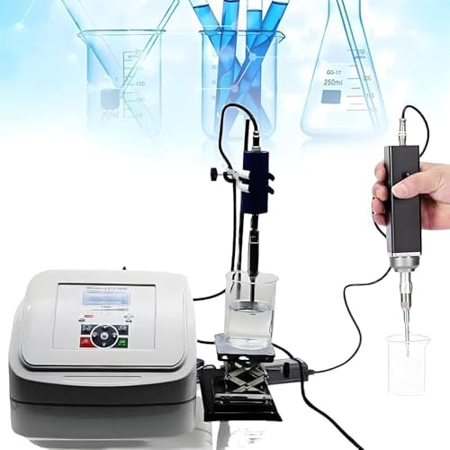 Digital Liquid Homogenizer Emulsifier with Timer & Optal Probe - Advanced Lab Equipment for Uniform Dispersion & Emulsification in Liquid Samples