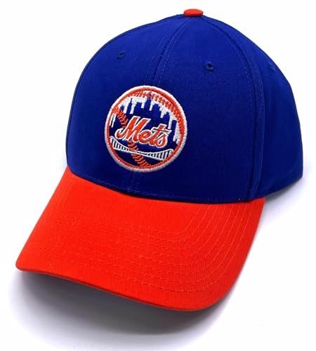 Gorra béisbol NY Mets logo clásico ajustable miniatura 2