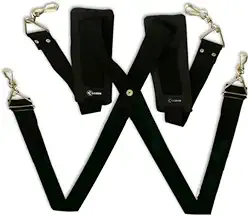 Talabarte X4 Ganchos Preto - Brasil - Luen