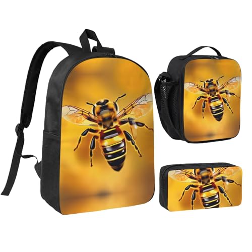 Sac à dos école abeille volante idéal pour la rentrée des classes