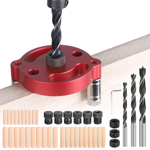 Posizionatore Di Perforazione EFUTURETIME - Dima Per Fori Da 6/8/10 Mm, Con Punta Autocentrante E Spine - Foto 4