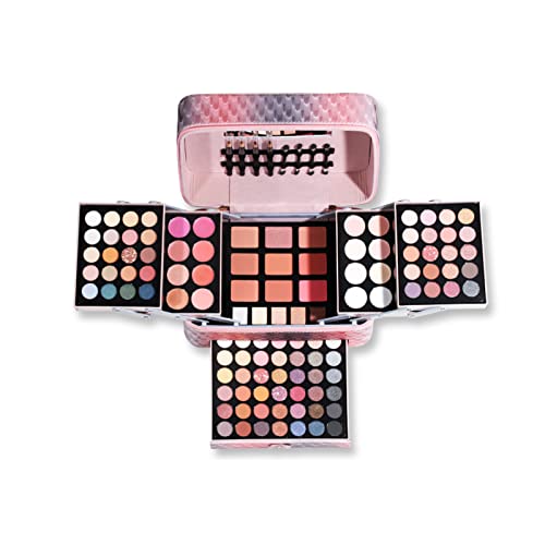 Eyeshadow Palettes, Matte Shimmer Eye Shadows Palette Highly Pigmented Makeup Palettes, Eye Shadow Pallets, Long Lasting Earth Color Shiny Makeup Gift Set for Girls Teenagers, and Women