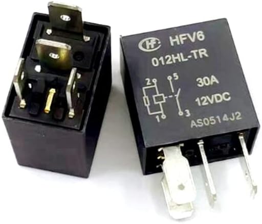 CAR Relay HFV6-012HL-TR HFV6 012HL TR HFV6012HLTR 12VDC DC12V 12V 30A 4PIN AUTO(5PCS)