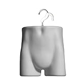 White Male Brief Mannequin