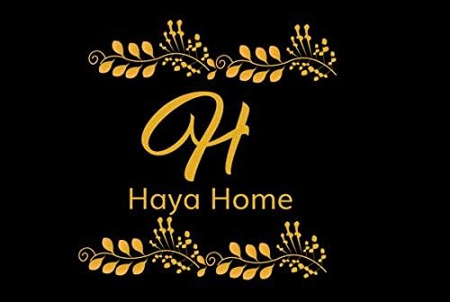 Haya Home 50L 50 Bin Bags Heavy Duty Bin Liners, Black Plastic Refuse Sacks large Garbage Waste Dustbin Bags for Kitchen Home Office DIY Garden from 100% Recycled Material