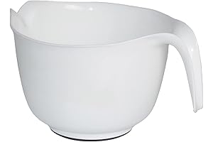 GLAD Mixing Bowl with Handle: The Ultimate Kitchen Companion for Effortless Mixing