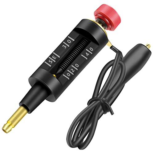 Spark Plug Tester Car Ignition System Coil Adjustable Ignition System Coil Tester Coil Engine in Line Diagnostic Checker Tool Autos Diagnostic Test Tool
