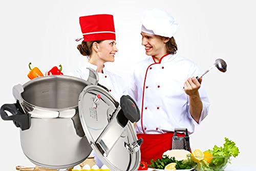 304stainless steel 9ltr pressure cooker large best pressure cookers Explosion-proof Suitable for All Hob Types Including Inductio the hassle-free pressure canners for everyday use in your kitchen - Image 4
