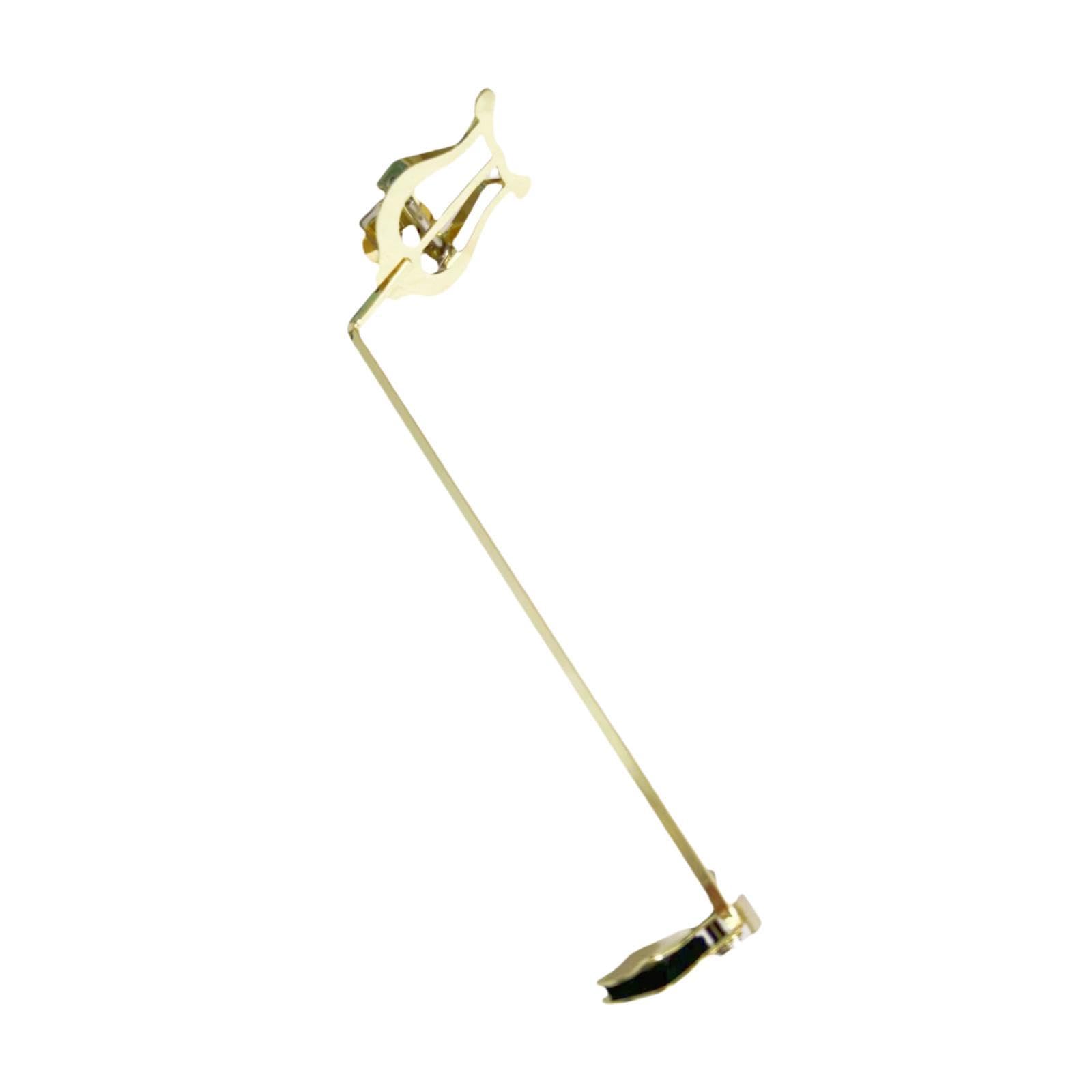 Colaxi Saxophone Sheet Music Clip, Sax Lyre Clamp on Holder, Saxophone Marching Lyre Replacements for Alto Saxophone Beginners