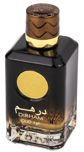 Ard Al Zaafaran Dirham Oud Eau De Parfum Spray, 3.4 Ounce (Unisex)
