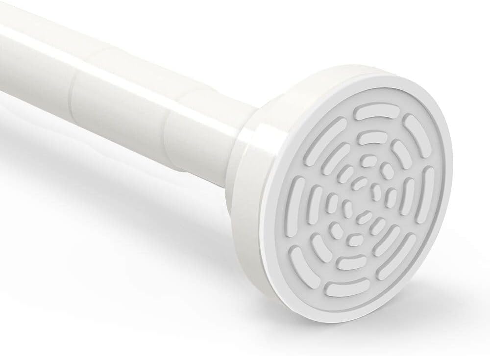 Extendable Shower Curtain Pole 120210 CM(47"82") Stainless Steel No