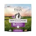 Blue Seal Fresh Show Hutch Deluxe 17 Rabbit Food - Resealable Packaging to Hold in Freshness, Promotes a Healthy Digestive System and Proper Intake - 4.5 LB Bag