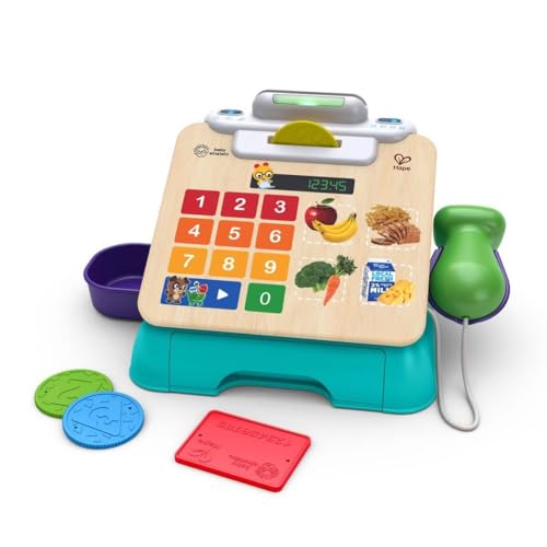 Baby Einstein Caisse enregistreuse Touche Magique jouet d'imitation en bois