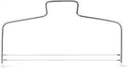 Cortador De Bolo Em Aço Inoxidável Nivelador De Massa Fatiador Ajustável Para Confeitaria