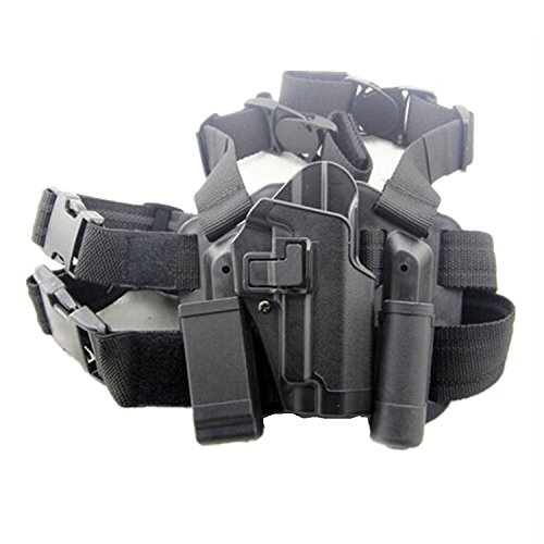 H World EU la Cuisse Droite étui avec Magazine Tactique p229 Pochette sig sauer p226 p228 Torche (Noir) Cover