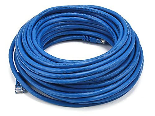 Câble Ethernet Cat6 Monoprice Essentials UTP 24AWG bleu de 15m