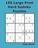 150 Large Print Hard Sudoku Puzzles
