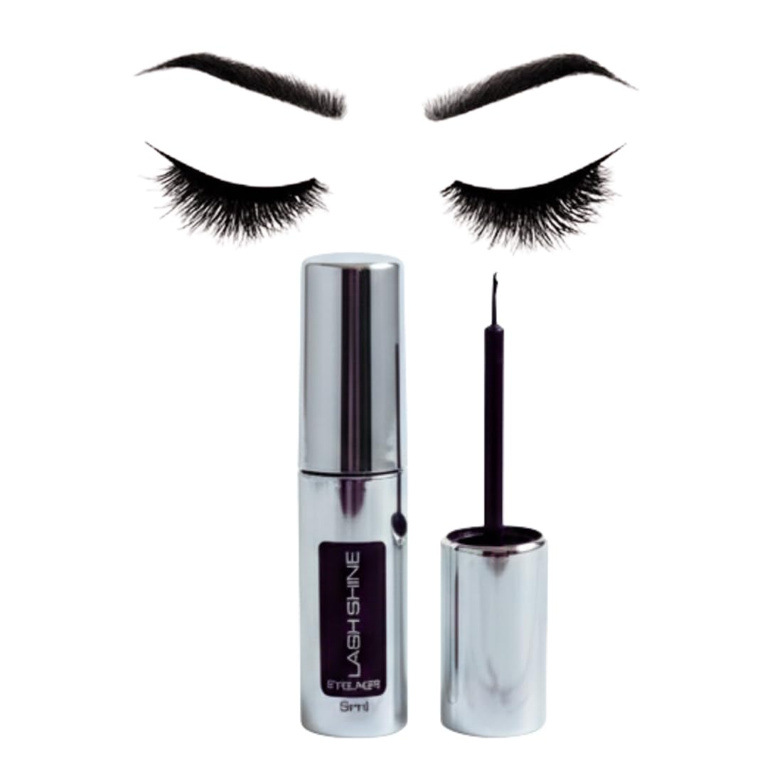 Lash Shine Waterproof,Long Lasting Black Liquid Eyeliner Pack of 1 | Eyeliner-image-45