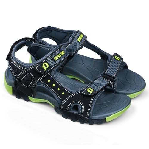 Image of DOCTOR EXTRA SOFT Men's Classic Athletic & Outdoor Casual Sandals /Floaters with Adjustable Cushion Strap for Adult | Comfortable & LightWeight |Stylish & Anti-Skid |Everyday Use for Gents & Boys D-305
