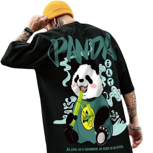 GenericOversize Tshirts for Men - Panda Cool