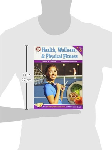 Mark Twain Health And Wellness Workbook, Grades 5-8+, Health And Fitness And Nutrition Book, 5Th Grade Workbooks And Up, Classroom Or Homeschool Curriculum #TOP2