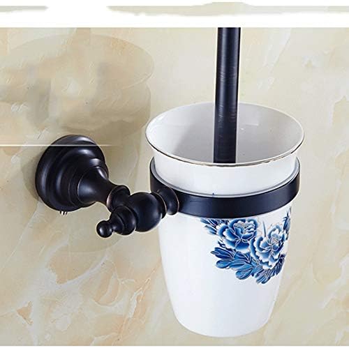 JSEIAJB Toilet Brush and Holder, 304 Stainless Steel with Long Handle, Bowl Cleaner for Bathroom(Surface Holder) image 3