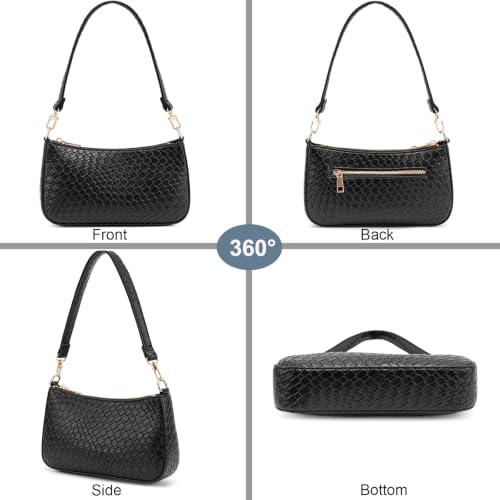 Image of Shoulder Bag for Women Retro Hobo Handbags Cross Body Purses