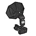 Serounder Flash Diffuser Light Softbox, 30cm/11.8 inch Universal Collapsible Camera Octagon Studio Softbox Reflector with Storage Bag for for for,for Pentax,for