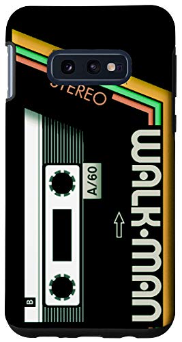 Galaxy S10E Vintage Walkman Retro 80S 90S Music Cassette Case #TOP6