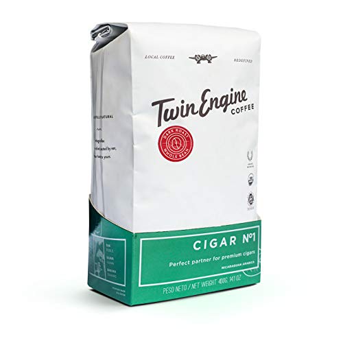Twin Engine Nicaragua Cigar Blend #1 Dark Roast Coffee 400g