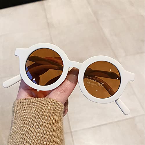 FAMURE Óculos de sol infantis | Óculos de sol para bebês modernos à prova de UV – Almofadas de nariz