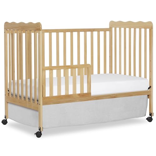 Image of Dream On Me Universal Convertible Crib Toddler Guard Rail, Natural, 21x13x13 Inch (Pack of 1)