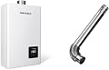MIZUDO Natural Gas Tankless Water Heater 4.3 GPM, 100,000 BTU Indoor Installation Instant Hot Water heater with Venting Pipe