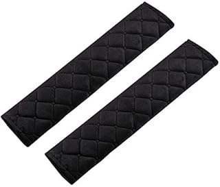 URAQT Car Seat Belt Pads, 2 Pack Harness Pads, Pram Strap Covers, Backpack Shoulder Pad, Multifunctional Seat Belt Pad Cover for Kids and Adults