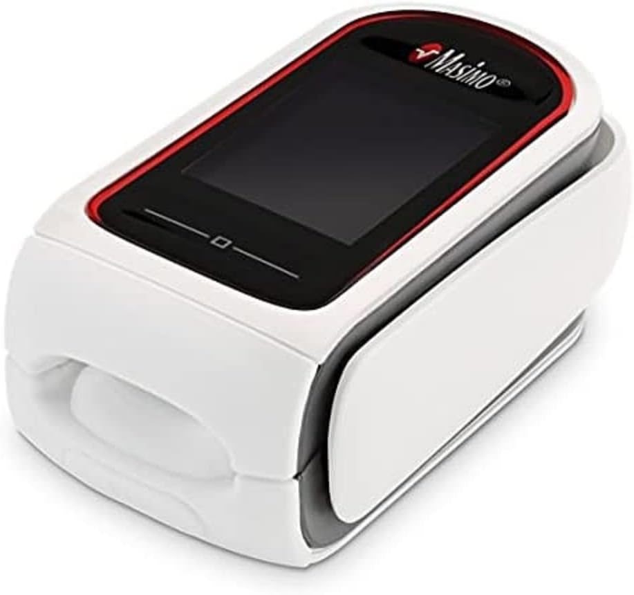 Masimo MightySat Digital Finger Pulse Oximeter, White, L