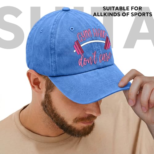 Image of Humor Saying Adjustable Washed Cotton Baseball Cap, Funny Retro Trucker Hat Gift for Men Women Dad Husband Coworker