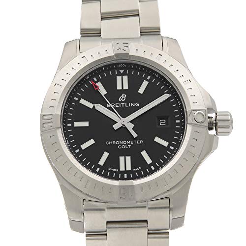 Breitling Chronomat Colt Automatic Chronometer Black Dial Men's Watch A17388101B1A12