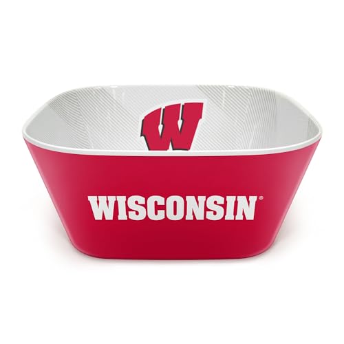 Image of YouTheFan NCAA Wisconsin Badgers Large Party Bowl