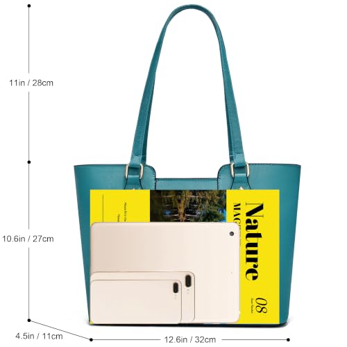 Image of CHICAROUSAL Tote Handbags Purses for Women PU Leather Womens Shoulder Bag | Large Tote Bag for Women, Shoulder Purse, Vegan Leather Purses for Women, Women's Handbags
