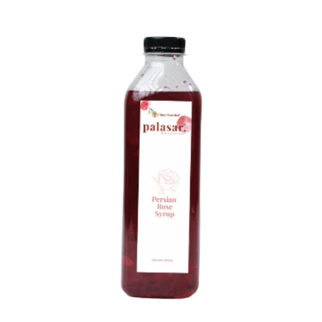Choco Gaarden Persian Rose Syrup – Premium Floral Concentrate for Milk, Falooda, Desserts, Mocktails, Sharbat, Lassi, ice cream | 1000ml-image-20