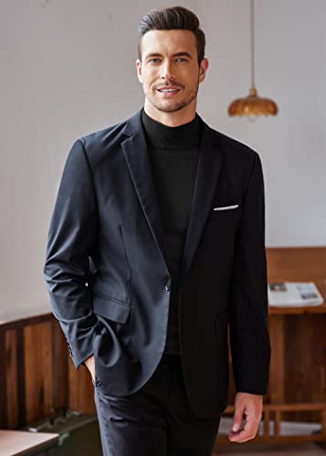 COOFANDY Men's Slim Fit Mock Turtleneck Pullover Sweater Casual Basic Knitted Thermal Sweaters3