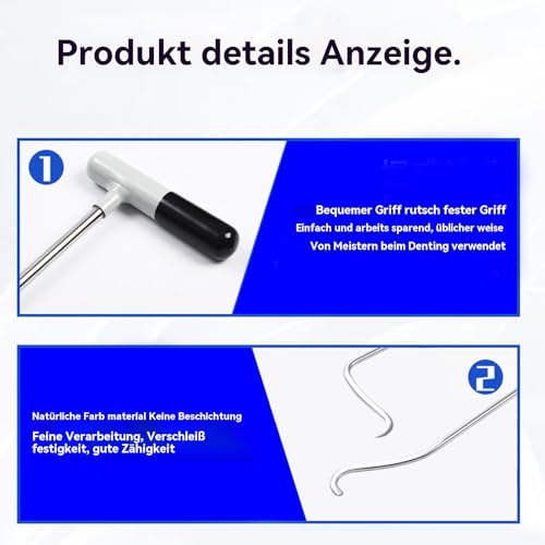 Outil de réparation de bosses de voiture | Kit 2 pièces dur