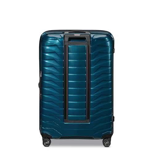 Image of Samsonite Proxis Large Hardside Luggage with Dual Spinner Wheels - Innovative Roxkin Lightweight Shell With Ultimate Durability- Includes TSA Lock, Ergonomic Telescoping Handle - Petrol Blue