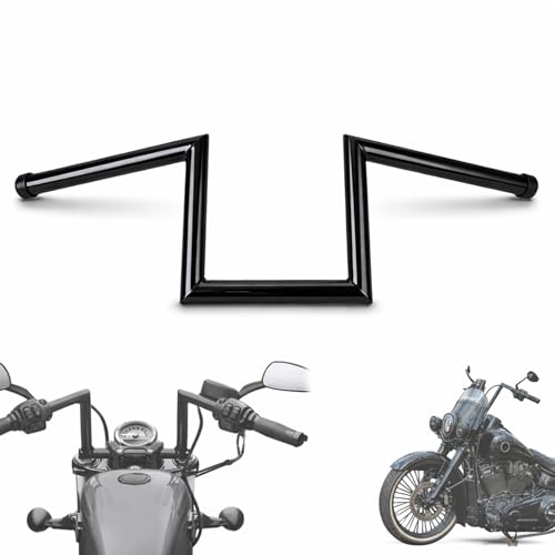 Guidon Moto, Z Bar Ø22 mm 7/8 Pouce, Rehausse 8